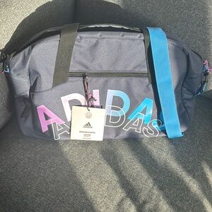 Adidas Graphic Duffel Bag - Black